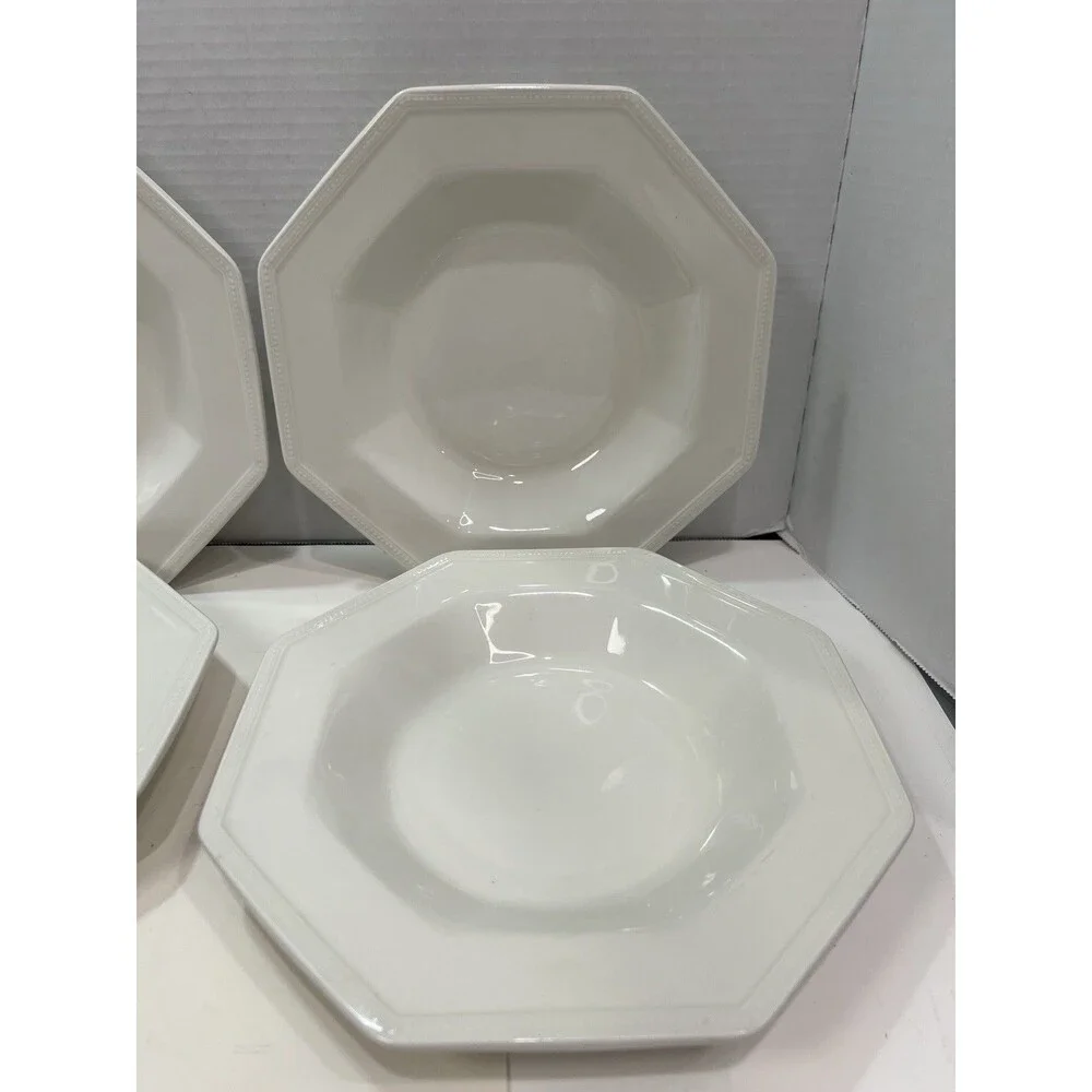Large Rim Soup Bowls by Johnson Brothers 9 1/2